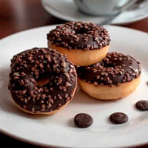 Mini donuts choco chips